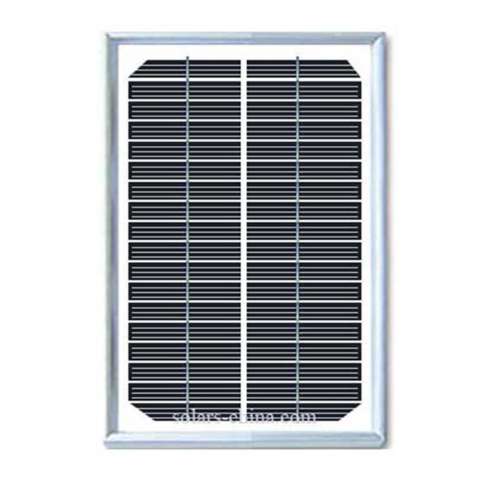 3W round solar panel