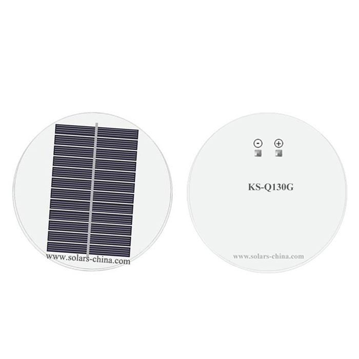 6V round solar panel