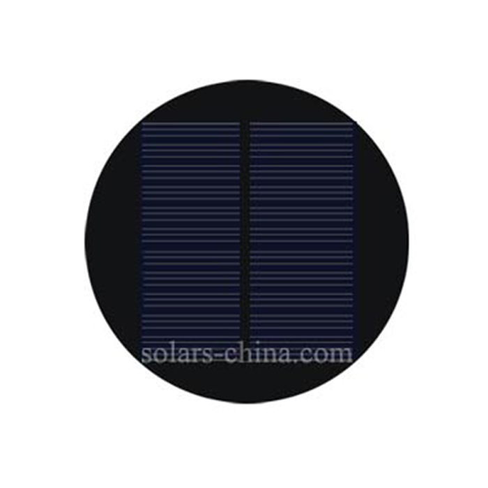 1.2W round solar panel