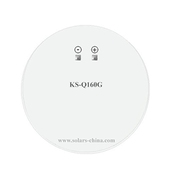 2W round solar panel