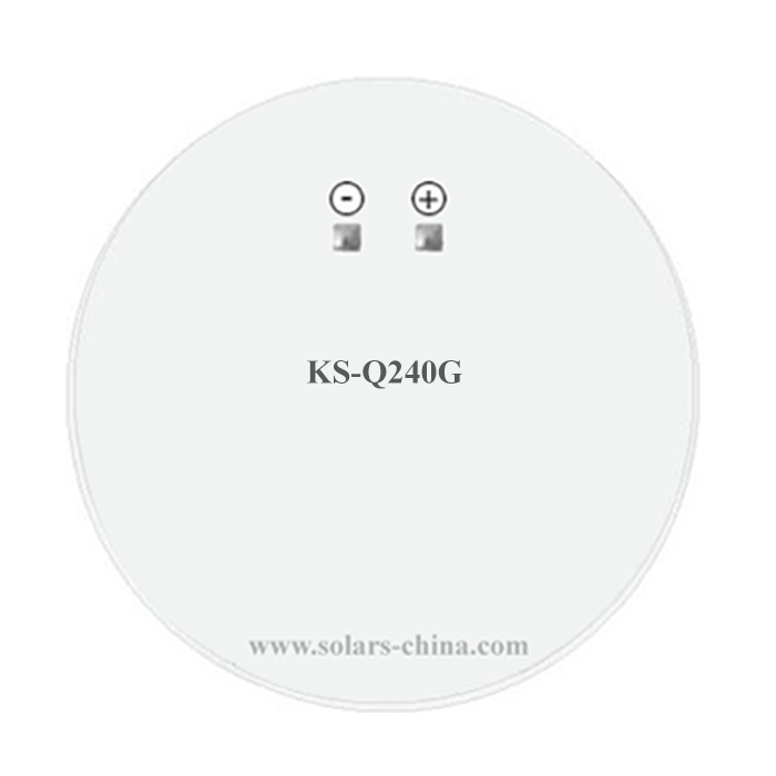 4W round solar panel