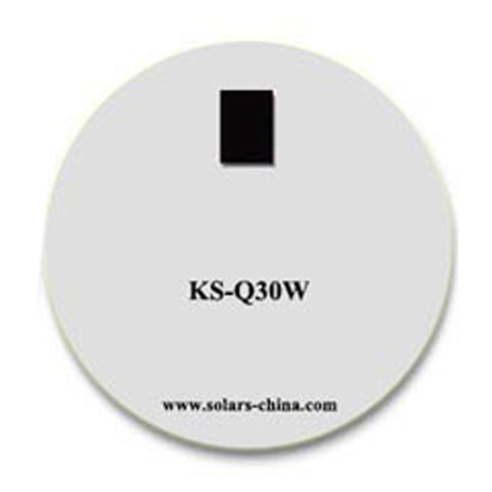 30W round solar panel