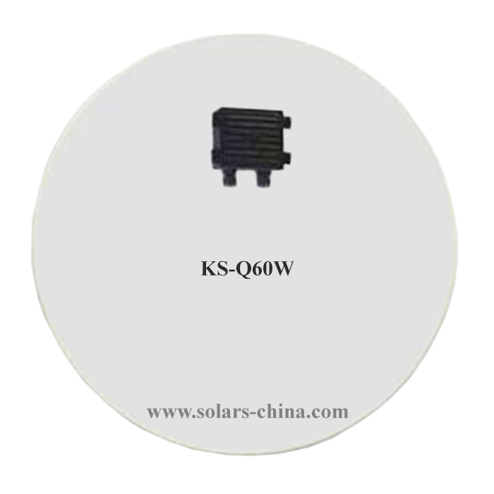 60W round solar panel